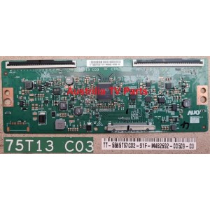 POLAROID PL65UHDG T-CON BOARD 75T13 C03 TT-5565T57C02